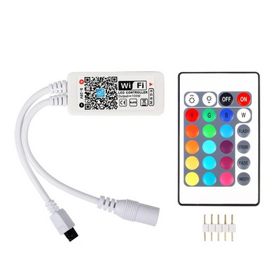 12V-24V RGB RGBWW LED WIFI regulator prigušivanja Magic Home Pro USB daljinski upravljač s mogućnošću prigušivanja za Alexa Google za 5050 5630 LED traku