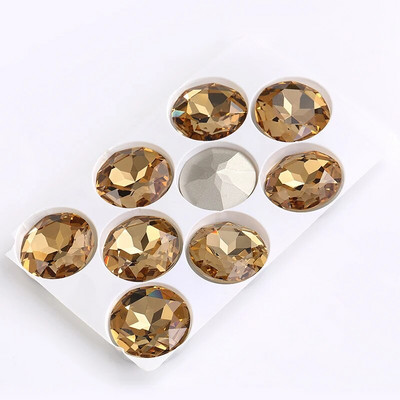 27 mm apvalus stiklas Kalnų krištolas Brangakmenis Deimantiniai Akmenys papuošalams Drabužiams Krištolinis akmuo Didelės Lovos Suknelei Pasidaryk pats
