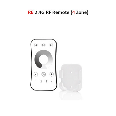 DC 12V 24V LED hämarduslüliti 20A konstantse pinge kontroller 5050 2835 FCOB ühevärvilise ribavalgusti jaoks 2,4G RF kaugjuhtimispult
