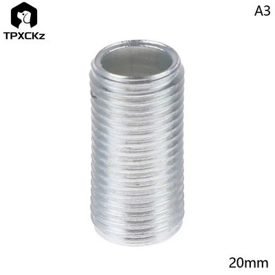 10 vnt 15/20/25/30 mm M10 lempos danties vamzdis tuščiaviduris sriegiuotas vamzdis lempos gaubtas liustra Jungiamojo strypo fiksuoto pagrindo priedai sraigtinė veržlė