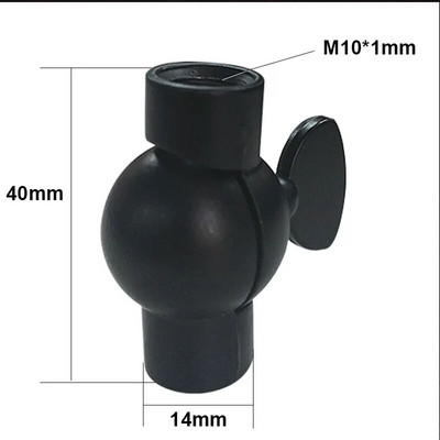 2 tk/partii valgustustarvikud seinalambi roolipea vastab väliskeermega õõnes M10*1 keermega laualambi pistik