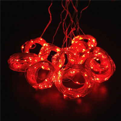 6x3m zavjesa LED žičano svjetlo Toplo/bijelo/šareno daljinski upravljač Spavaća soba Blagdan Vjenčanje Božićni ukras Vilinski vijenac Svjetlo