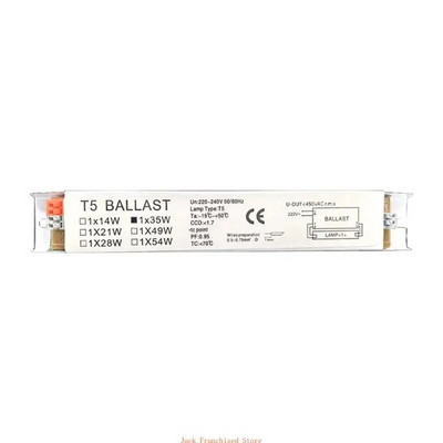 220-240 V fluorescencinės lempos Elektroninis balastinis liuminescencinis vamzdis Universalus fluorescencinis platus elektroninis