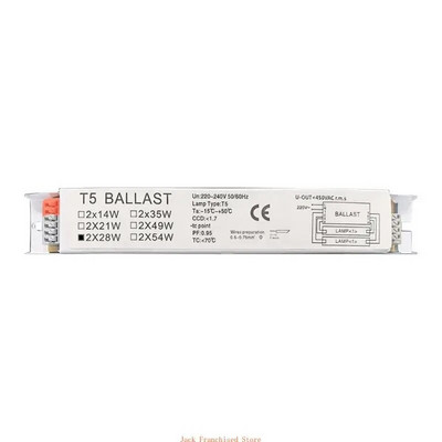 220-240 V fluorescencinės lempos Elektroninis balastinis liuminescencinis vamzdis Universalus fluorescencinis platus elektroninis