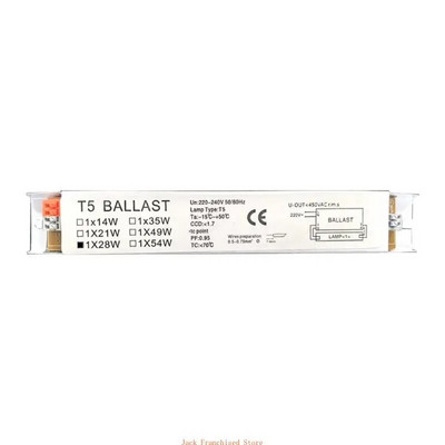 220-240 V fluorescencinės lempos Elektroninis balastinis liuminescencinis vamzdis Universalus fluorescencinis platus elektroninis