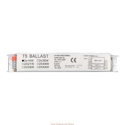220-240 V fluorescencinės lempos Elektroninis balastinis liuminescencinis vamzdis Universalus fluorescencinis platus elektroninis