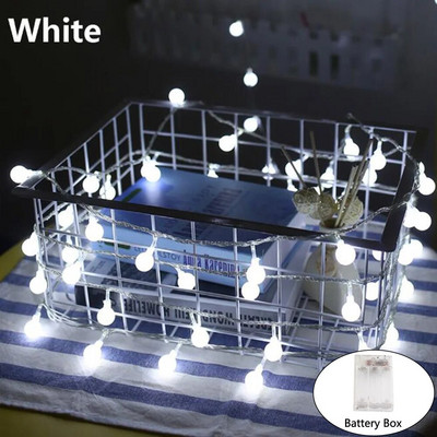 10M kuglasta LED svjetiljka s užetom Vanjska svjetla s kuglastim lancem Svjetla s vijencem Žarulja s vilinskim svjetlima Party Home Vjenčanje Vrt Božićni ukras