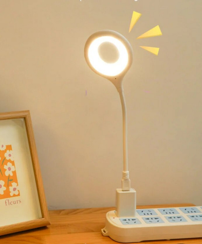Sklopiva USB stolna svjetiljka Noćna svjetla Osvjetljenje Plug-In Stolne lampe Prijenosna stolna svjetla Zaštita za oči Stolno noćno svjetlo za čitanje