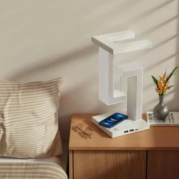 Творчески смартфон за безжично зареждане, окачване, настолна лампа, балансна лампа, плаваща за домашна спалня