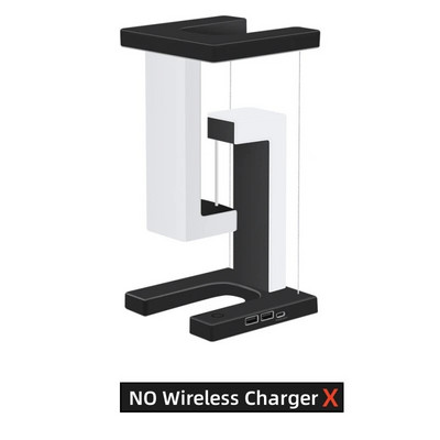 Kūrybiška išmaniojo telefono belaidžio įkrovimo pakabinama stalinė lempa Balansinė lempa plūduriuojanti namų miegamajame