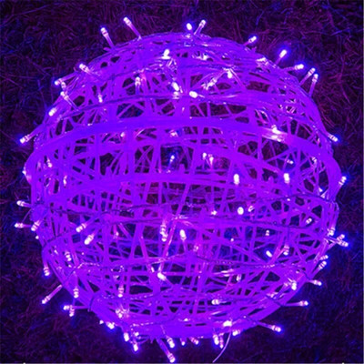 Festoon Božićna kugla od ratana LED svjetiljka Ramadan Vanjska viseća svjetiljka Vilinska žica za blagdansko uređenje svatova