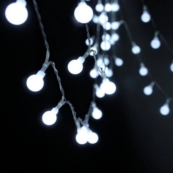 3M 6M 10M Fairy Garland LED Φωτάκια χορδών μπάλας Αδιάβροχα για Χριστουγεννιάτικο Δέντρο Διακόσμηση Εσωτερικού σπιτιού με μπαταρία