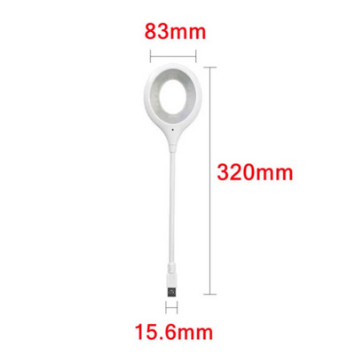 USB noćno svjetlo Izravni utikač Prijenosna svjetiljka Noćna lampa za spavaonicu Zaštita očiju Studentsko učenje Čitanje Dostupno noćno svjetlo