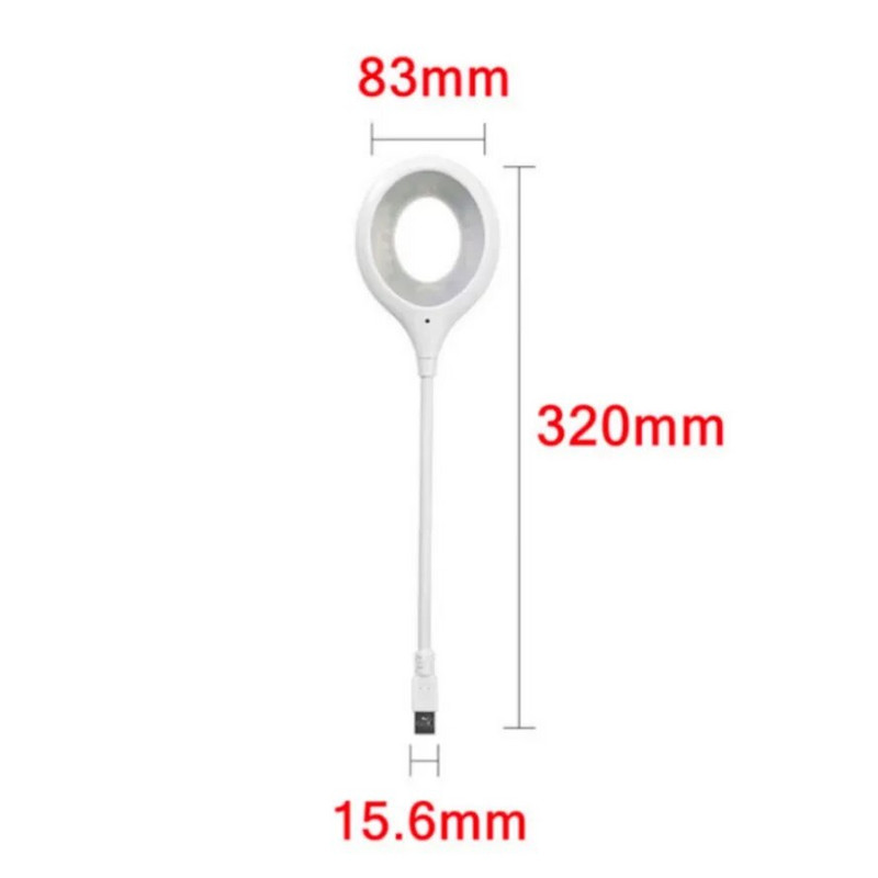 USB noćno svjetlo Izravni utikač Prijenosna svjetiljka Noćna lampa za spavaonicu Zaštita očiju Studentsko učenje Čitanje Dostupno noćno svjetlo