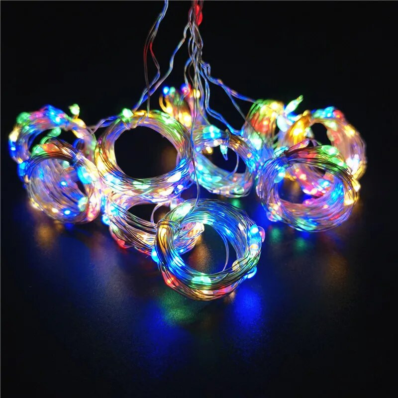 3M/4M/6M LED zavjese Icicle String Lights 2024 Christmas Fairy Lights vijenac Vanjski dom za svatove Dekoracija vrta