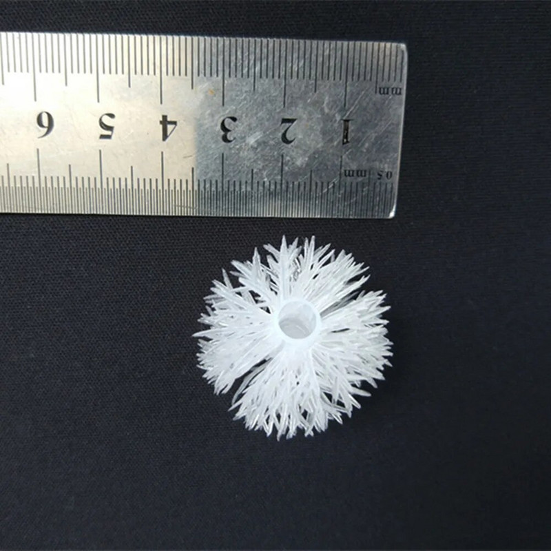 Bijela snježna kugla za F5 LED svjetiljku Ukrasna za LED vijenac 50/100 kom Vjenčanje Božićna dekoracija doma LED dodaci
