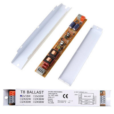 T8 2x18/30/58W Compact Electronic Ballast Tube Instant Start Desk Lights Φθορίζοντα ballasts για προμήθειες γραφείου στο σπίτι