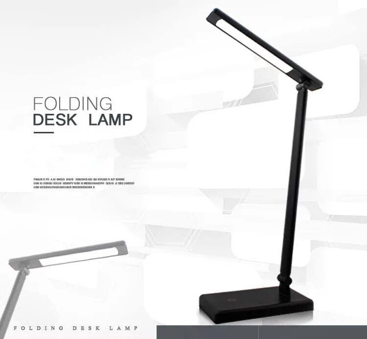 Nauja pritemdoma stalinė skaitymo lemputė Akių apsaugos studijų lempa jutiklinis jungiklis LED stalinė lempa 5 V USB įkrovimo prievado laiko nustatymo stalinė lempa