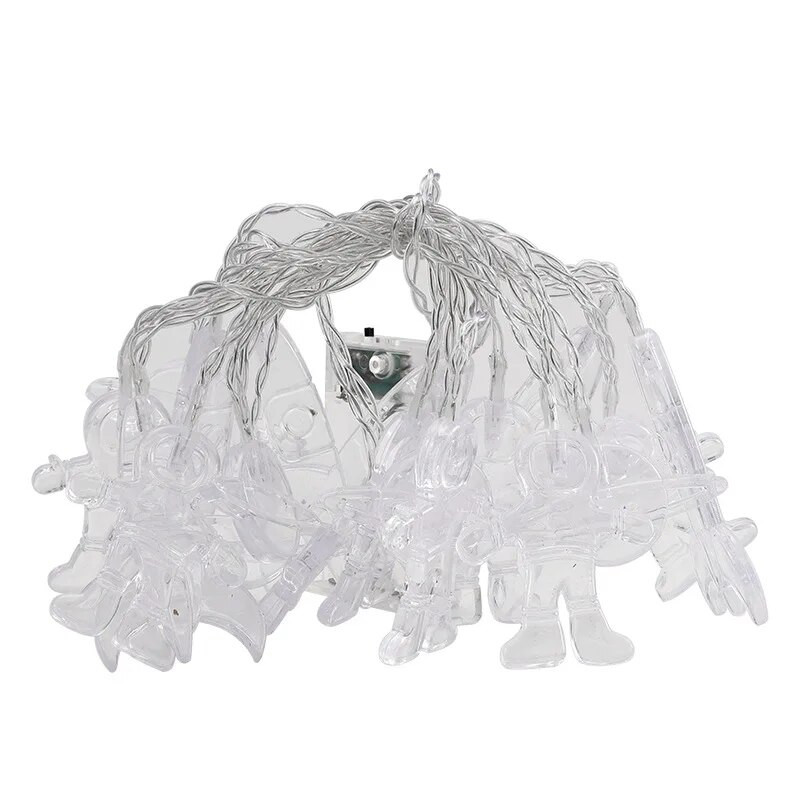 Astronaut Galaxy Svemirska serija Bakrena žica LED žičano svjetlo Unutarnja spavaća soba Uređenje doma Bajkovita svjetla Na baterije