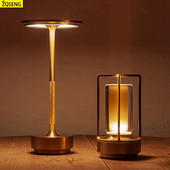 Stolna lampa Punjiva stolna svjetiljka na dodir Bežična lampa za čitanje za bar restoran spavaća soba kućni vanjski dekor kreativni darovi