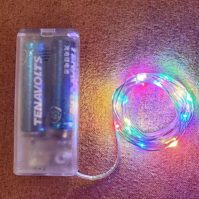 5m/10m varinės vielos baterijų dėžutė girlianda LED vestuvių puošmena namų dekoravimui Fėja vakarėlio dekoravimui Šviesos stygos