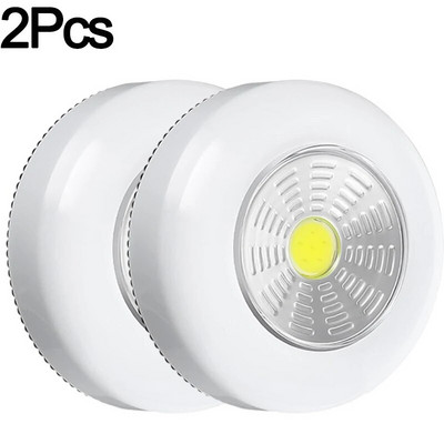 6/1 KOM COB LED svjetlo na dodir Bežične zidne svjetiljke za spavaću sobu Kuhinja Ormari Ormari Kabinet Prijenosna svjetla na baterije