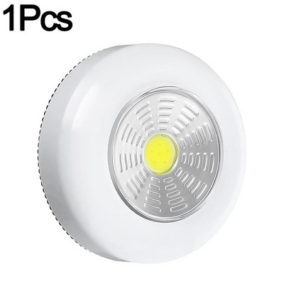 6/1 KOM COB LED svjetlo na dodir Bežične zidne svjetiljke za spavaću sobu Kuhinja Ormari Ormari Kabinet Prijenosna svjetla na baterije