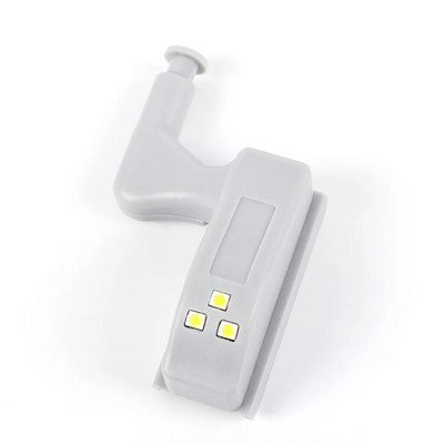 2/10 tk LED kapialune valgus Universaalne garderoobi andur valgustite sisemine hingelamp kapi kapi jaoks Köök Magamistoa öölamp