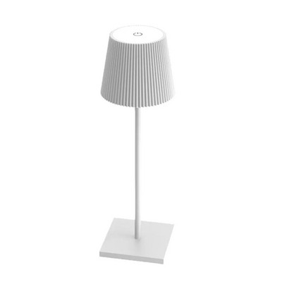 AmmToo Modern Stripe Minimalist stalinė lempa USB belaidžio įkrovimo LED stalinės lempos miegamajam Touch Creative Bedside Night Light