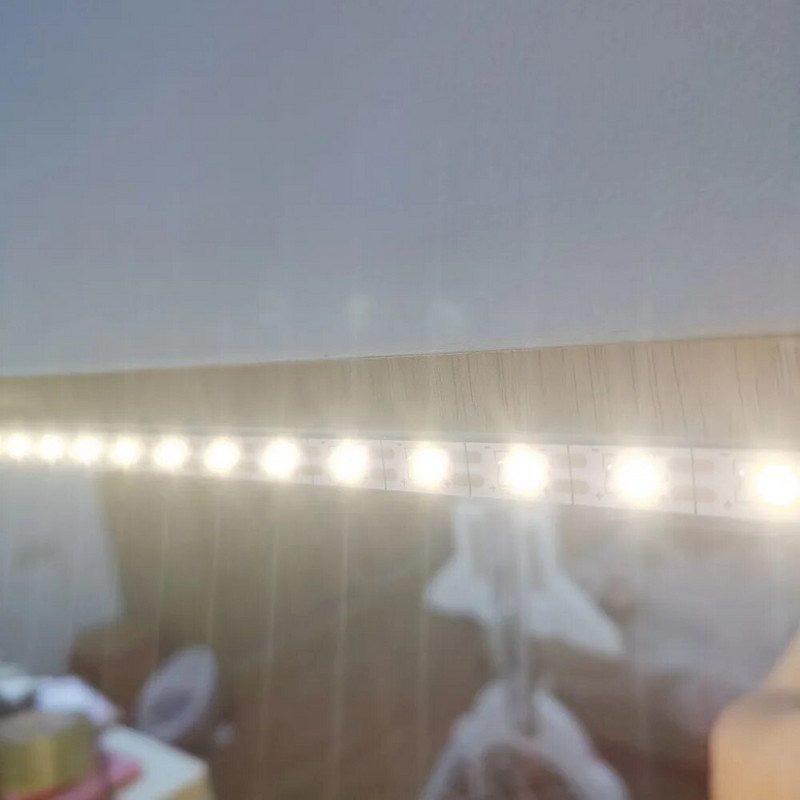 LED rasvjeta ispod ormara LED traka LED svjetiljka s bežičnim PIR senzorom pokreta USB priključak Svjetlo kuhinja Stepenice Ormar Bočno svjetlo