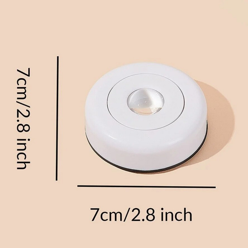 LED spintelės šviestuvai, maitinami baterijomis TouchLight Stick ant sienos saulėlydžio lempa virtuvės miegamojo spintelės dekoravimui Dropshipping
