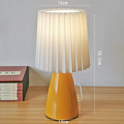 Milkshake USB csatlakozó összecsukható lámpa étterem dolgozószoba iroda hálószoba éjjeli lámpa LED dekorációs lámpa INS stílusú