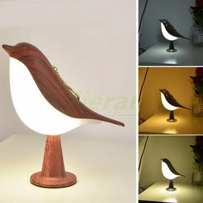 Modern, egyszerű szarka led íróasztali lámpa hálószoba dolgozószoba éjjeli lámpa Nappali dekoráció Touch Bird állólámpák autós aromaterápiás lámpa