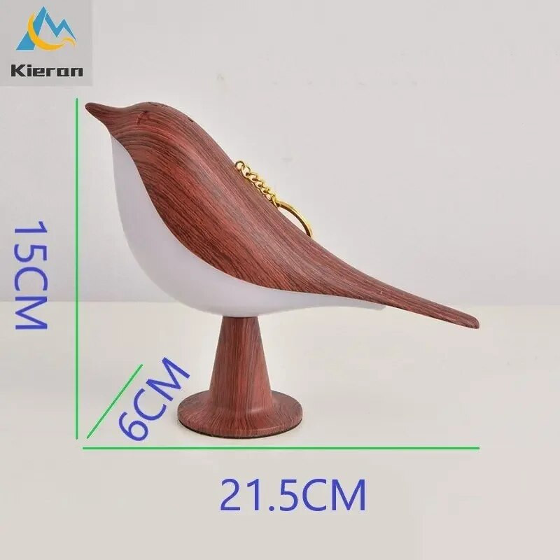 Modern, egyszerű szarka led íróasztali lámpa hálószoba dolgozószoba éjjeli lámpa Nappali dekoráció Touch Bird állólámpák autós aromaterápiás lámpa