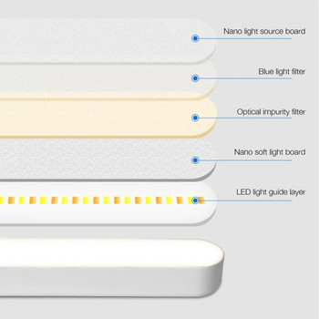 3 цвята Димируема LED нощна лампа Безжично дистанционно управление Настолна лампа за четене Акумулаторна настолна лампа за шкаф, гардероб Общежитие