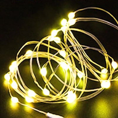 10kom 6kom LED žarulje od bakrene žice Blagdanska bajkovita svjetla Girlanda Dekoracija božićnog drvca Svadbena zabava DIY Natal Navidad 2022