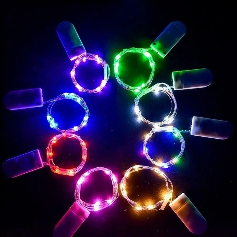 10kom 6kom LED žarulje od bakrene žice Blagdanska bajkovita svjetla Girlanda Dekoracija božićnog drvca Svadbena zabava DIY Natal Navidad 2022