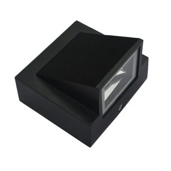 Изискан дизайн LED стенна лампа с една глава 5W 10W COB Аплик за веранда Вътрешно външно пейзажно осветление AC110 220V