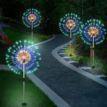 120 Φώτα LED Ηλιακό Φως Κήπου Φωτιστικό Εξωτερικού Ηλίου για Μονοπάτι Αυλής Σπίτι Χλοοτάπητα Διακοσμητικό Φως πυροτεχνημάτων