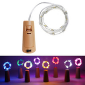 Lumină pentru sticlă de vin 1M 2M 3M cu plută LED șir de lumini Ghirlanda de pom de Crăciun Decor petrecere de nuntă Bar lumini pentru sticle