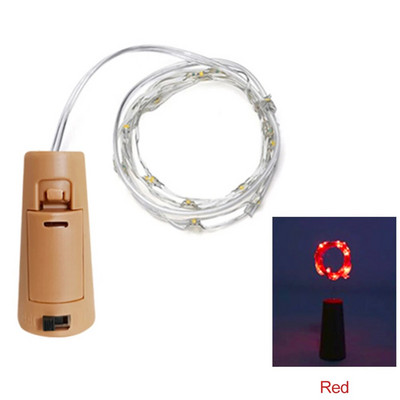 Lumină pentru sticlă de vin 1M 2M 3M cu plută LED șir de lumini Ghirlanda de pom de Crăciun Decor petrecere de nuntă Bar lumini pentru sticle