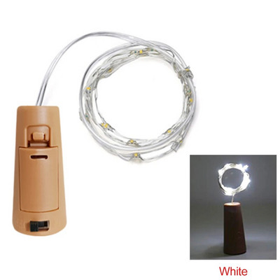 Lumină pentru sticlă de vin 1M 2M 3M cu plută LED șir de lumini Ghirlanda de pom de Crăciun Decor petrecere de nuntă Bar lumini pentru sticle