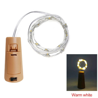 Lumină pentru sticlă de vin 1M 2M 3M cu plută LED șir de lumini Ghirlanda de pom de Crăciun Decor petrecere de nuntă Bar lumini pentru sticle
