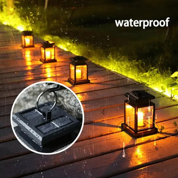 Φωτιστικά LED ηλιακού φαναριού εξωτερικού χώρου Αδιάβροχα LED φωτιστικά ατμόσφαιρας Landscape Camping Palace Φωτισμός για Διακόσμηση αυλής κήπου