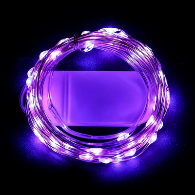 10M LED svjetiljke od bakrene žice, vijenci na baterije, vilinske rasvjetne žice za blagdansko božićno uređenje svatova