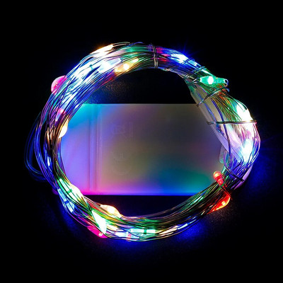 10M LED svjetiljke od bakrene žice, vijenci na baterije, vilinske rasvjetne žice za blagdansko božićno uređenje svatova