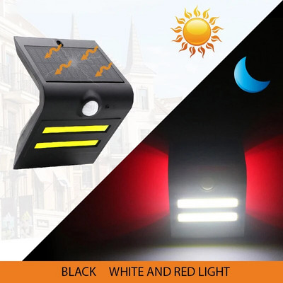 Saulės lempos lauko sodo terasos dekoratyvinis verandos apšvietimas buitinis kūno jutiklis gatvės lempa vandeniui atspari sieninė lemputė