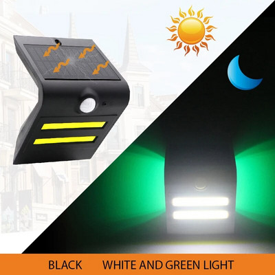 Saulės lempos lauko sodo terasos dekoratyvinis verandos apšvietimas buitinis kūno jutiklis gatvės lempa vandeniui atspari sieninė lemputė