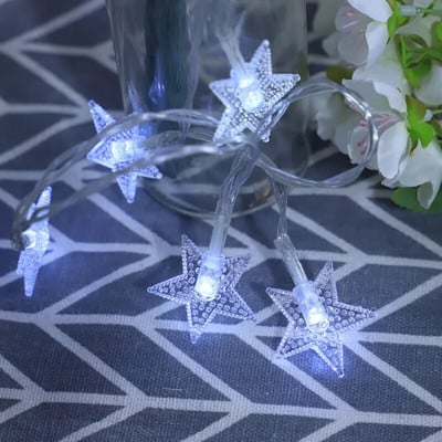 2M 5M 10M Cherry Balls LED Fairy String Lights Elemes USB-vel működő füzér szilveszteri esküvői karácsonyi dekoráció kültéri szoba