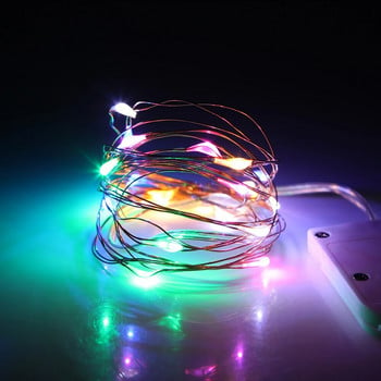 CR2032 Battery Powered 1m / 2m/3m DIY LED String Light Mini Fairy Lights for Arts and Crafts, Γενέθλια, Χειροποίητη Διακόσμηση
